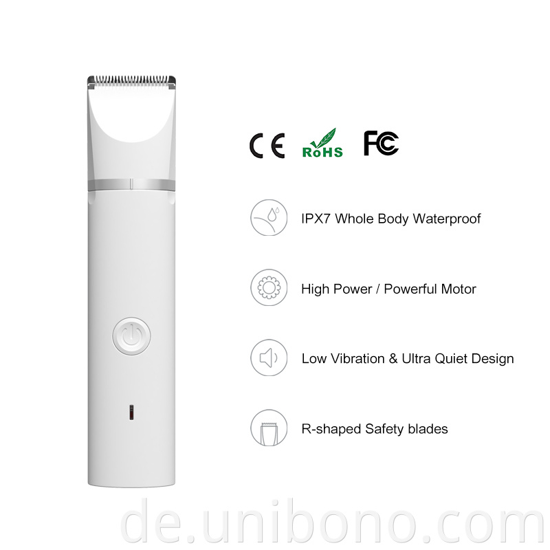 Schnurlose Körpernase Haar Schnittschneider Trimmer Cordless Body Nose Hair Cutting Clipper Trimmer